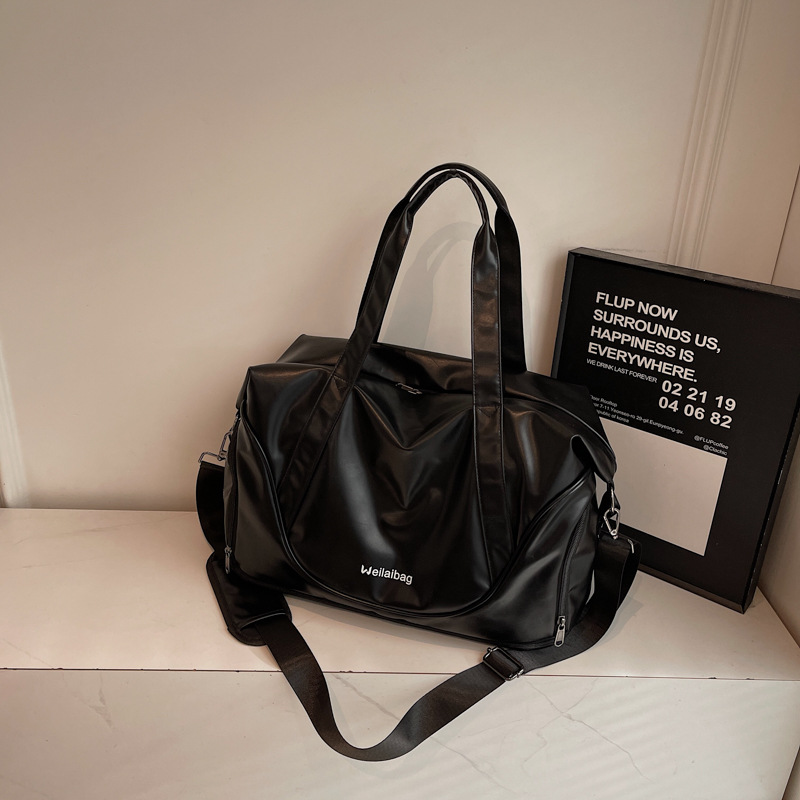 Bolsa de viaje deportivo expandible multifuncional de alta capacidad bolsa de viaje corto bolsa de almacenamiento de separación seca y húmeda image 7