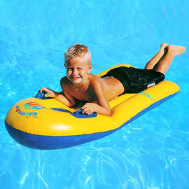 体智能双气室儿童冲浪板浮排水上充气浮床 宝宝戏水游泳玩具