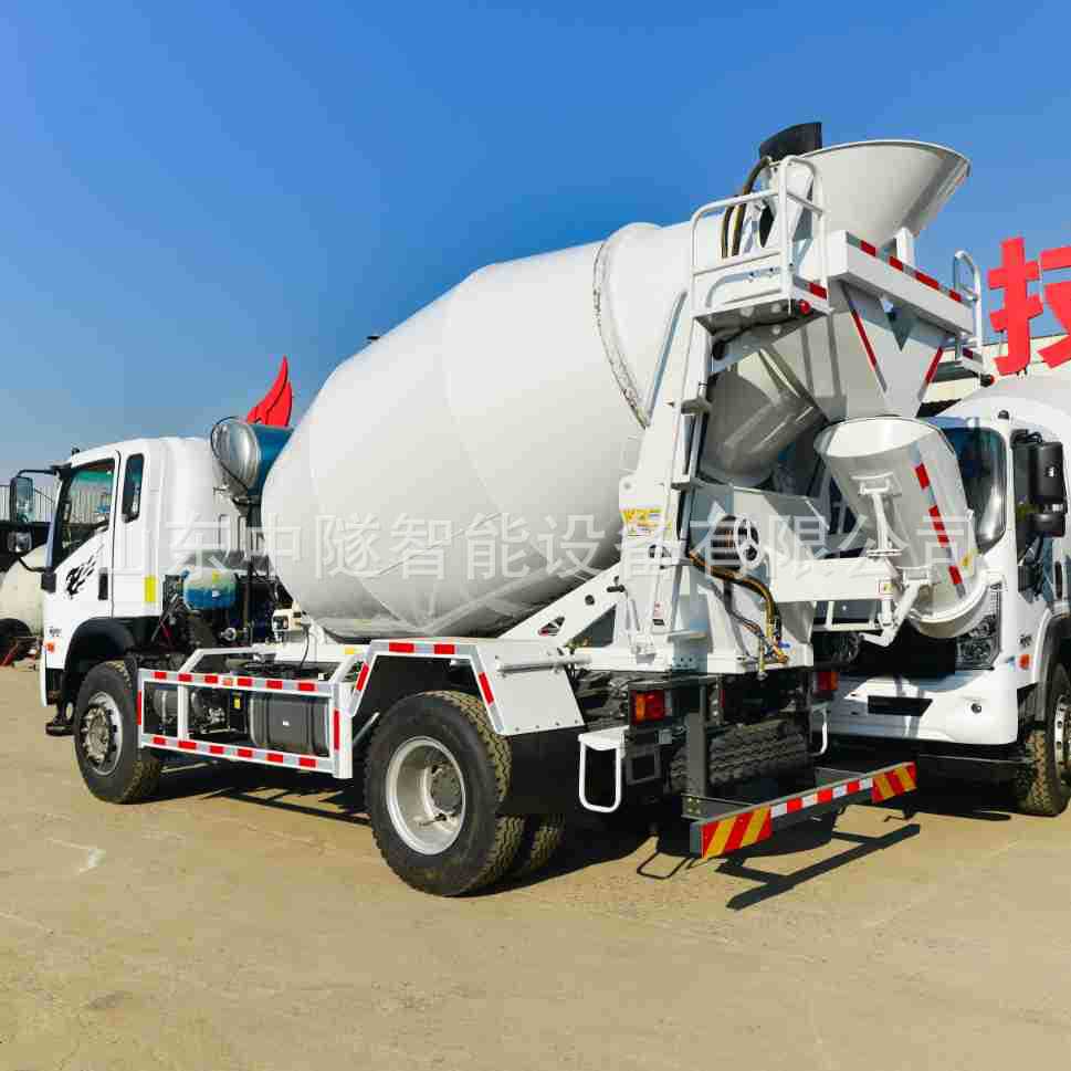 Sinotruk Wangpai National Vi Concrete Mixer Truck, Cement Transport Tank Truck, Commercial Concrete Transport Vehicle, Concrete Self-Mixing Truck
