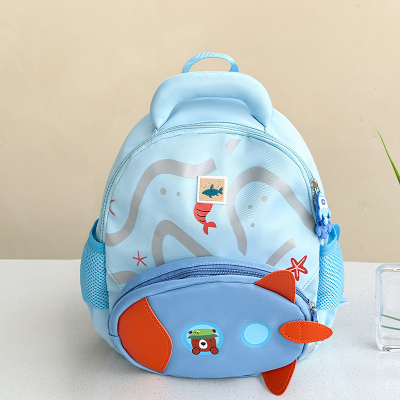 Mochila escolar para niños Dibujos animados Anime Kindergarten Mochila para niños 3-5 años Clase pequeña y media Mochila para niños y niñas Comercio exterior