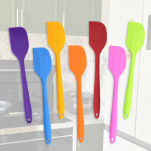 一体式硅胶刮刀厨房奶油抹刀实色牛油抹刀搅拌奶油刀蛋糕烘焙工具