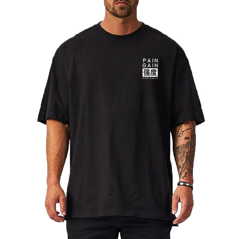 European and American Style Loose-Fitting Men's T-Shirt with Five-Quarter Sleeves, Large Size, Pure Cotton, Breathable, for Powerlifting Training, Short-Sleeve Sports Top European and American Style Loose-Fitting Men's T-Shirt with Five-Quarter Sleeves, Large Size, Pure Cotton, Breathable, for Powerlifting Training, Short-Sleeve Sports Top
