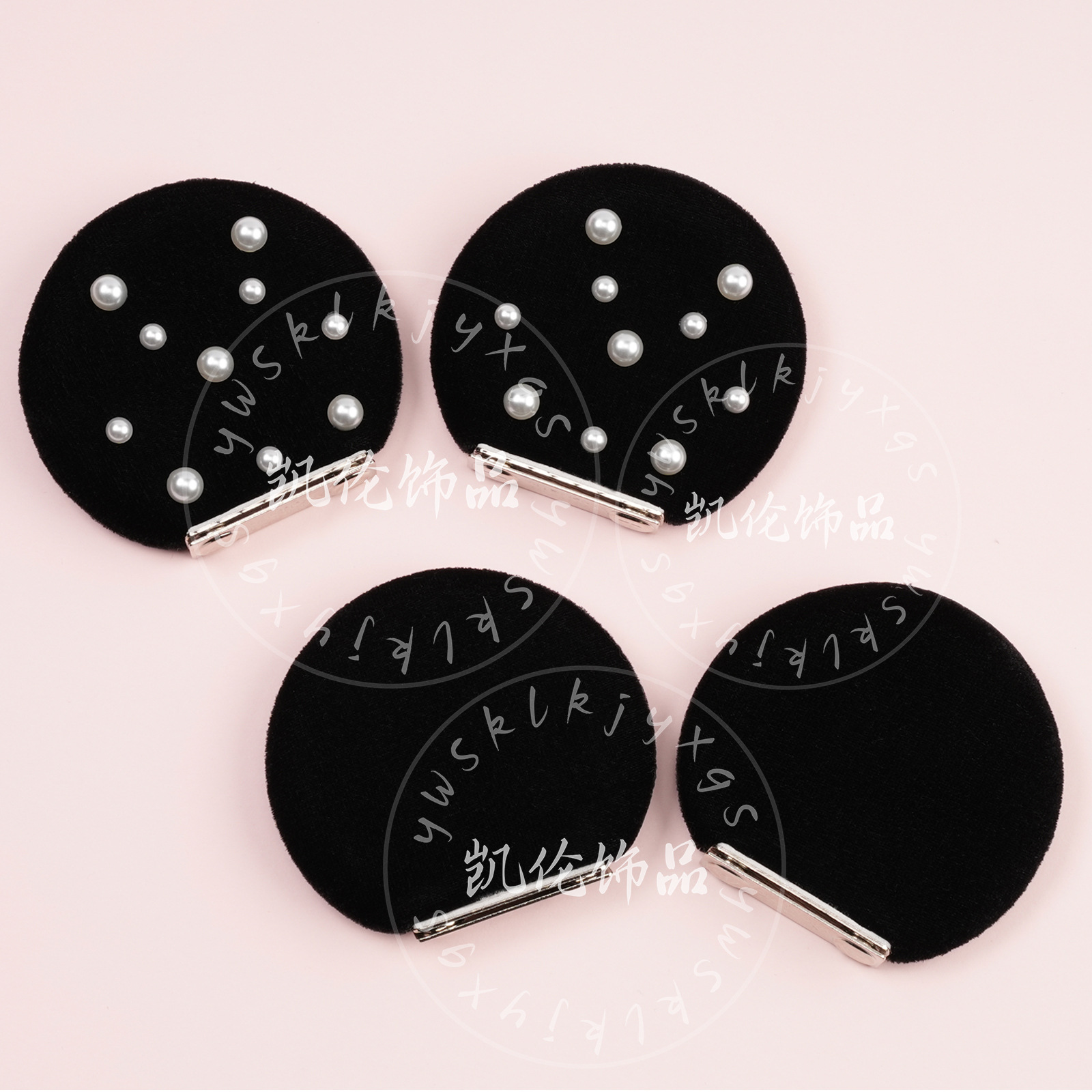 Amazon's Best-Selling Hair Accessories Mickey Dress-Up Ear Magnet Suction Piece Holiday Party Dress-Up Decoration Cross-Border New Style