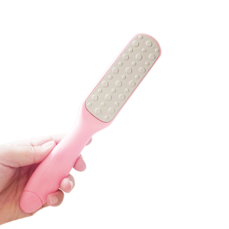 Square foot file, foot grinder, foot scrubber, dead skin callus remover, foot care tool, double-sided stainless steel foot plate file