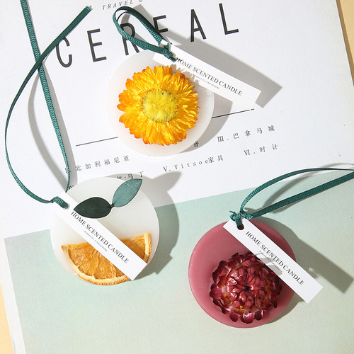 Aromatherapy wax tablets wardrobe wardrobe bedroom bathroom dried flower pendant fresh aromatic gift aromatherapy wax tablets ornaments