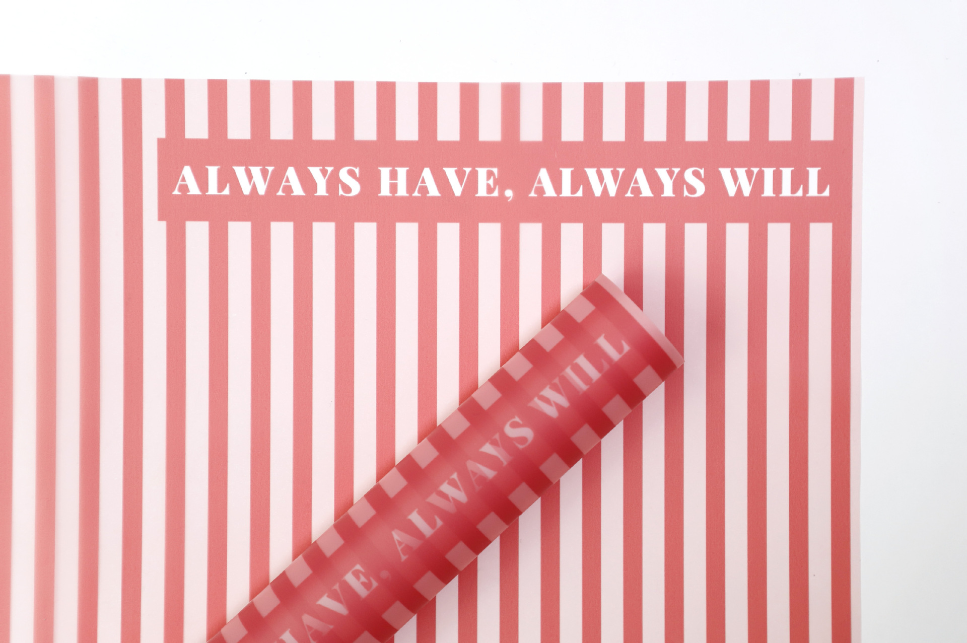 Día de San Valentín nuevo papel de embalaje impermeable, papel de lija, te amo como un regalo, papel de embalaje, flores, ramo de flores, materiales de embalaje