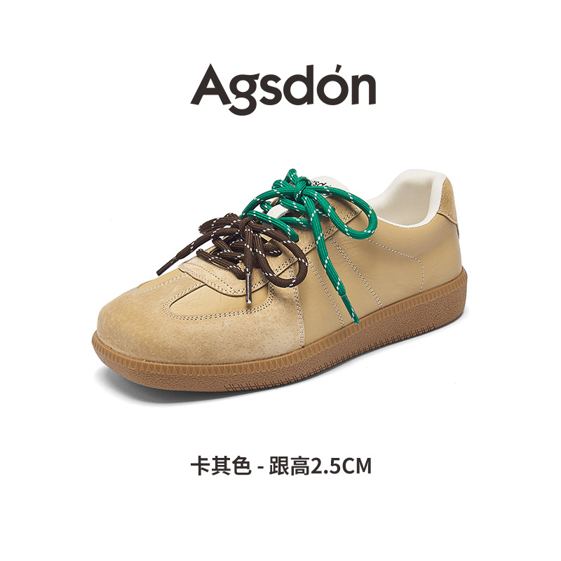 Augu Shi Dengde zapatos de entrenamiento para mujeres 2025 nuevo ballet de verano Gump zapatos descalzos con suela delgada zapatos casuales blancos