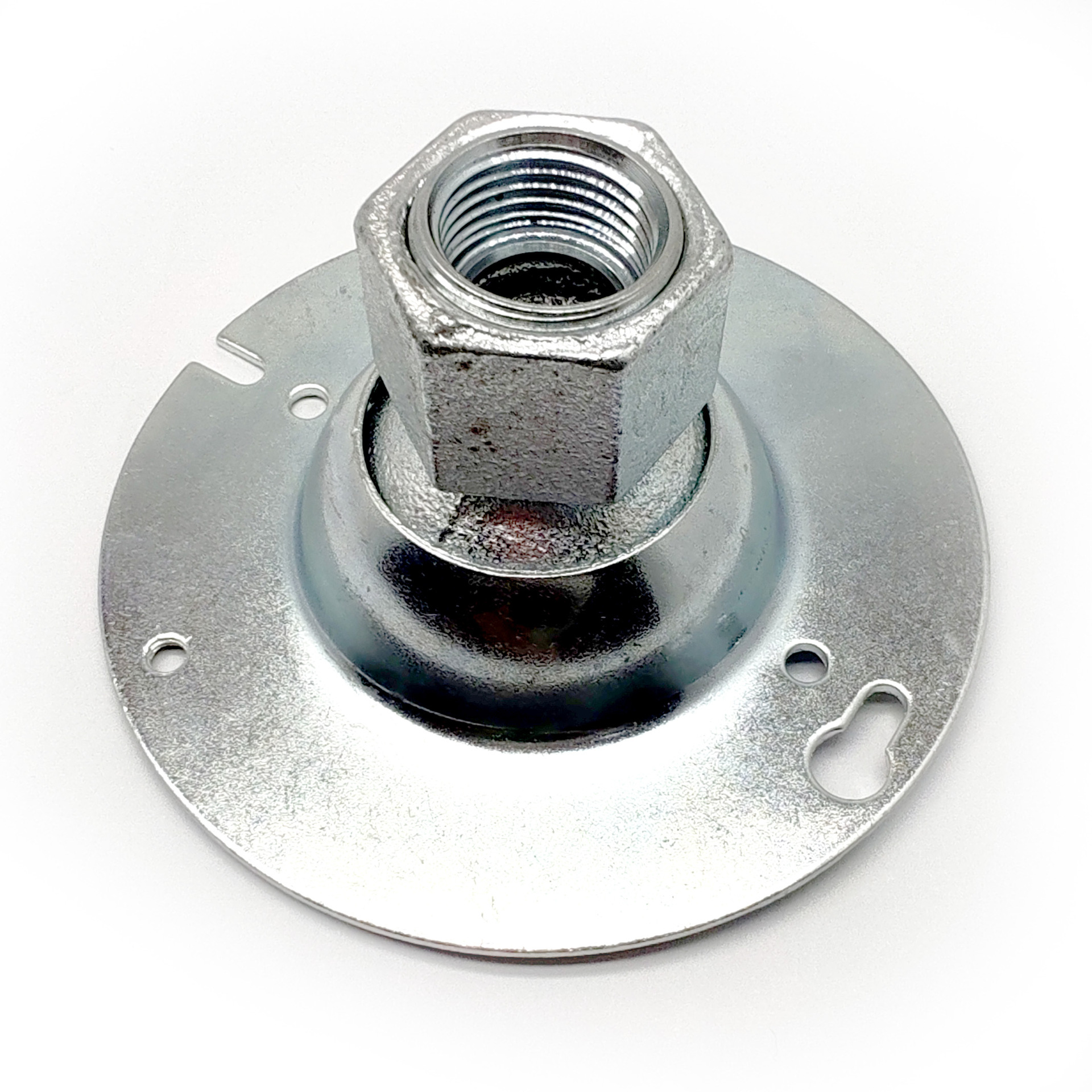 圆形金属旋转灯具吊架Malleable Round Swivel Fixture Hanger