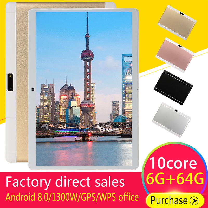 Hot-Selling Classic Low-Price Android 10.1inch Tablet Computer Two-In-One Ultra-Thin Manufacturer Cross-Border Spot Wholesale