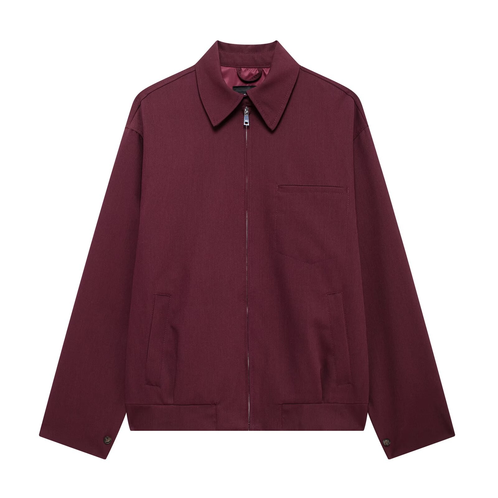 Solid Color Pattern Autumn Season Women's Gender Holiday Daily Wine Red Women's Streetwear Solid Color Polyester Skirt Co-ord Set Skirt Sets