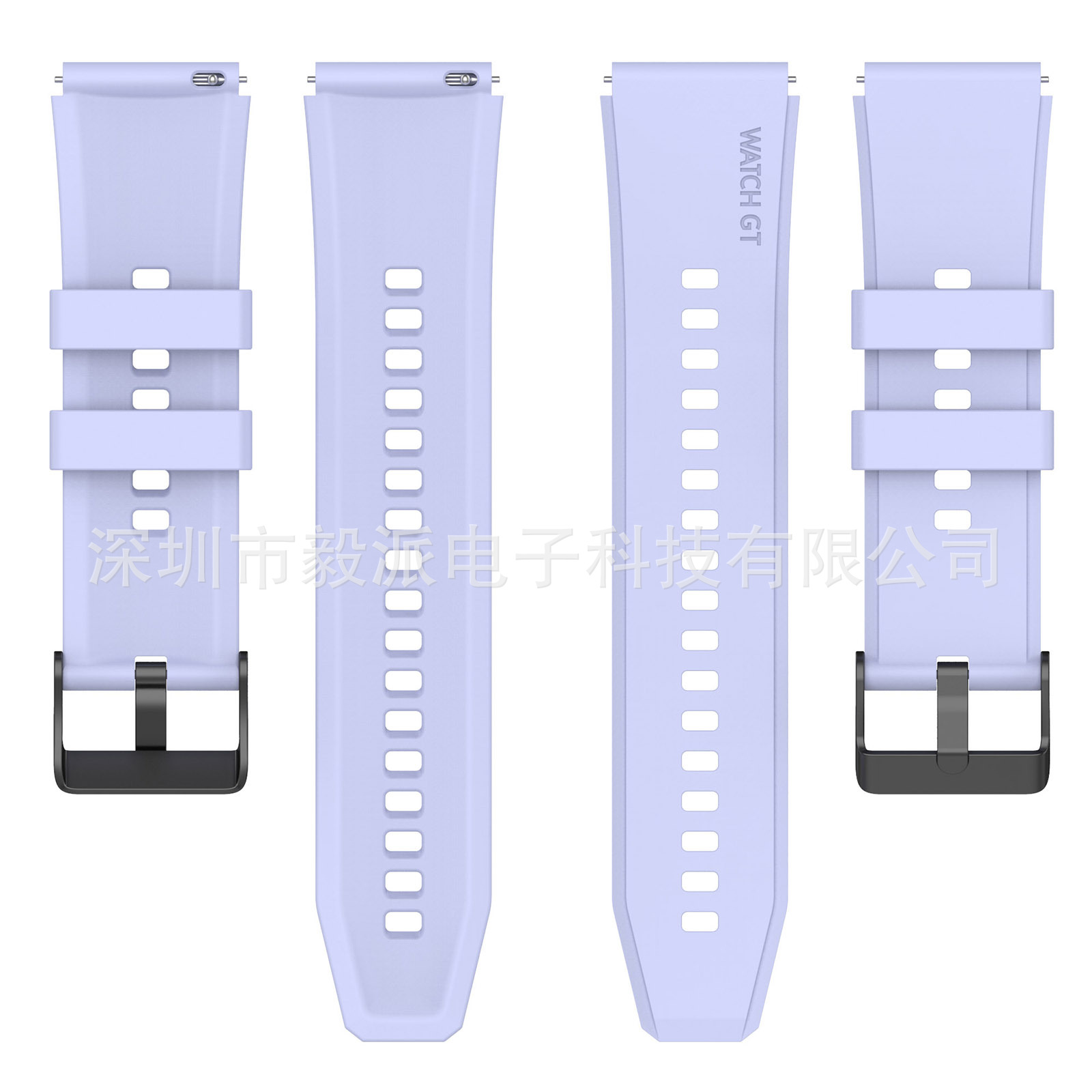 Adecuado para xiaomi reloj S3 Correa Patriot GT8 Huawei watt4 pro paso correa de silicona