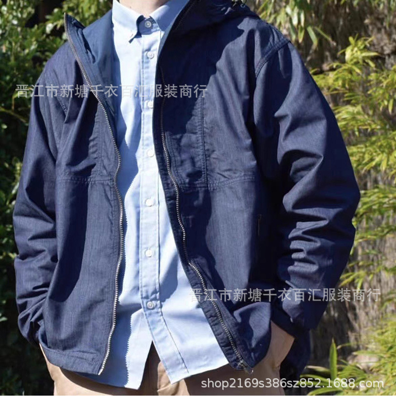 대외 무역 스포츠웨어 윈드 브레이커 남성용 봄과 가을 남성 캐주얼 방풍 재킷 남성 후드 재킷 71830