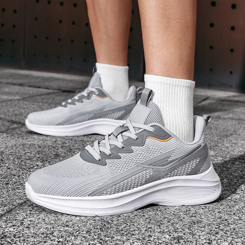 Extra Large Size 50 Summer Sneakers Men's Breathable Fly-woven Mesh Casual Running Shoes_vogvips.com
