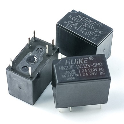 HK23F-DC5V-SHG 功率继电器 DIP,7.5x12.5mm 全新原装