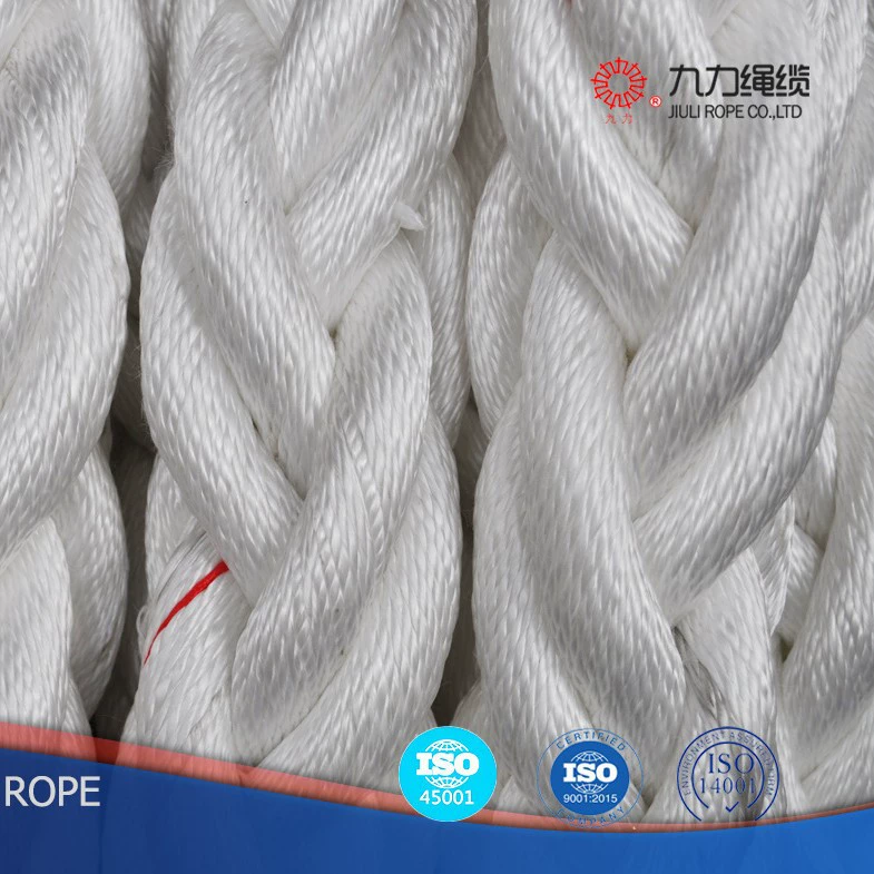 Восьмипрядная нейлоновая веревка PA веревка полиамидная веревка нейлоновая веревка полипропиленовая веревка белый полиамид