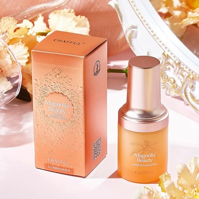 香芙儿玉兰养颜持妆粉底液 修饰肤色 打造自然透亮底妆|ms