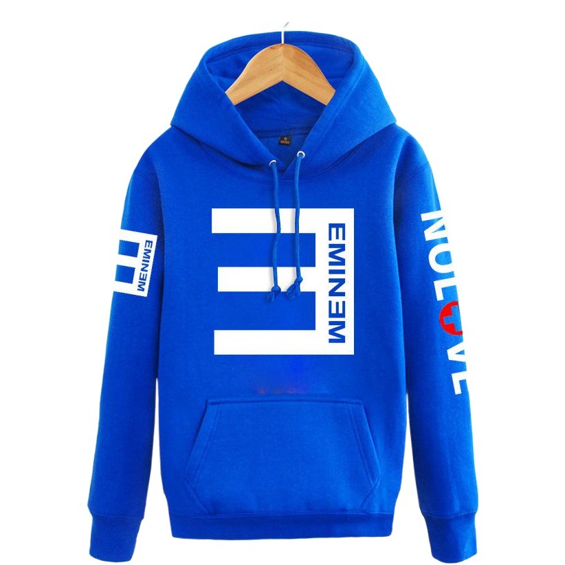 Emineem suéter emineem anti-E hip hop engrosada suéter de los hombres y las mujeres con capucha Sudadera con capucha de moda