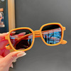 Children's sunglasses for boys, fashionable silica gel glasses, sun protection cream, UF-protection