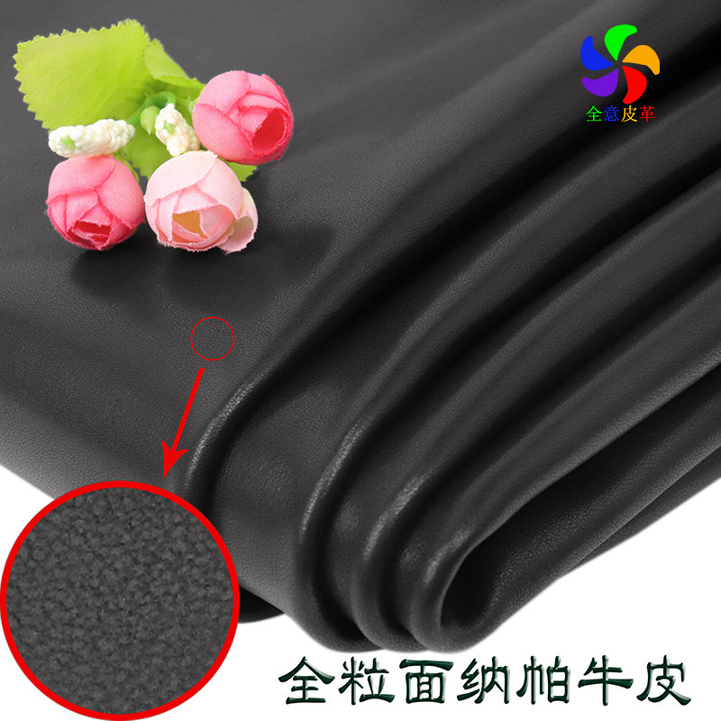 Full-Grain Top-Layer Cowhide Leather, Natural Pore Texture, Nappa Pattern, High-Quality Texture, Fine Grain Surface Full-Grain Top-Layer Cowhide Leather, Natural Pore Texture, Nappa Pattern, High-Quality Texture, Fine Grain Surface