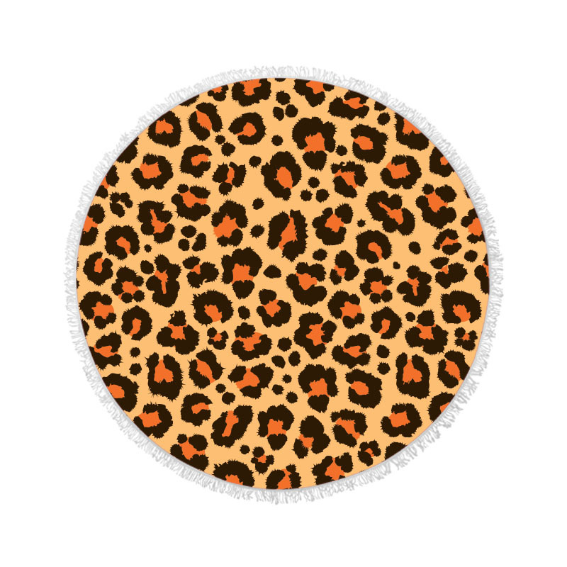 Flamingo microfibra de playa redonda Toalla de baño poliéster algodón impresión Toalla de playa absorbente Toalla de baño lote