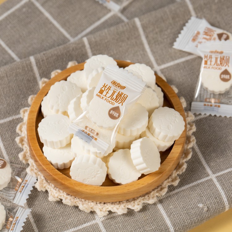 Probiotic Milk Biscuits from Inner Mongolia Original High Calcium Containing Colostrum No Added Sugar Children's Snacks 108g