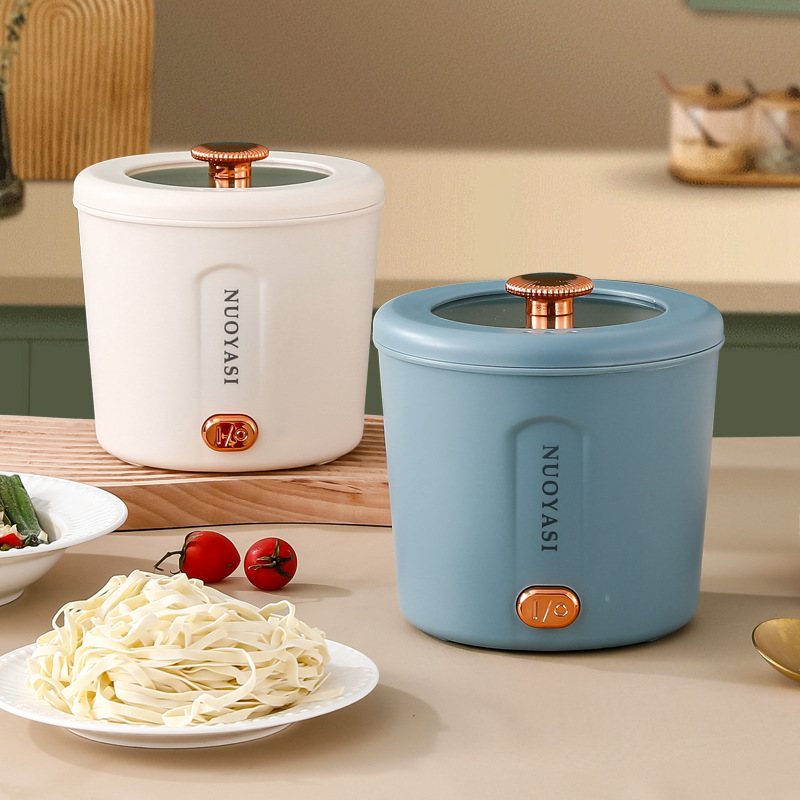 Cross-Border 110V Mini Electric Cooker, Electric Hot Pot, Electric Steamer All-In-One, Dormitory Travel Electric Hot Pot, Small Instant Noodle Cooker