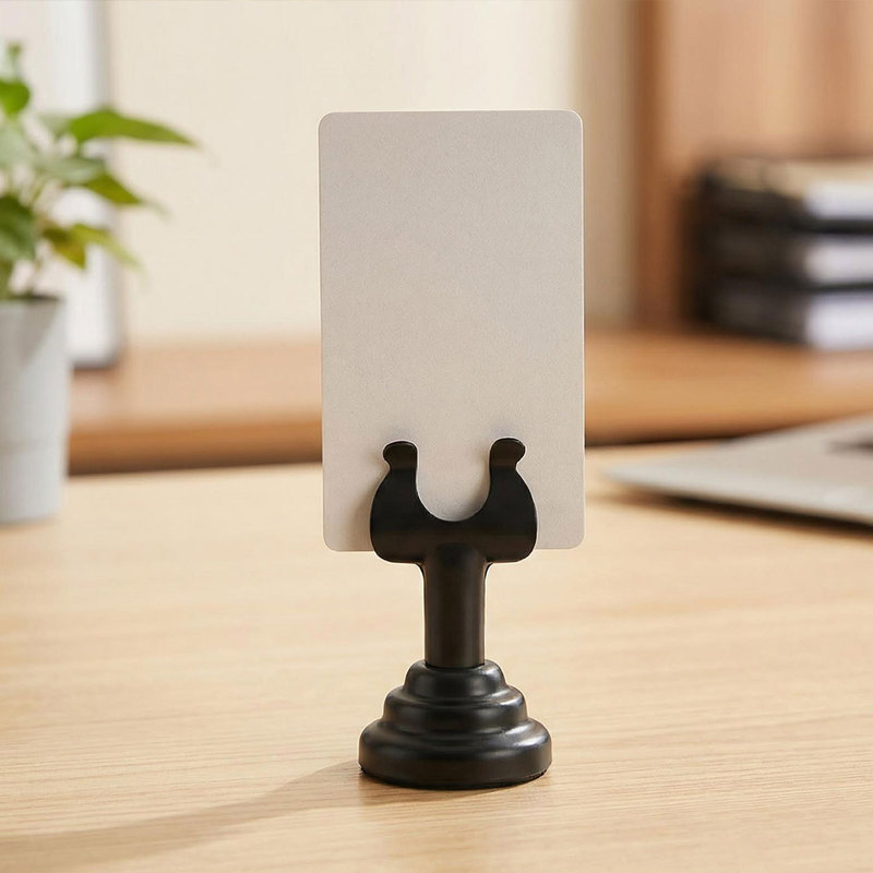 Cross-Border New Product Mini Chubby Card Holder Dessert Memo Photo Stand Student Office Desk Organizer