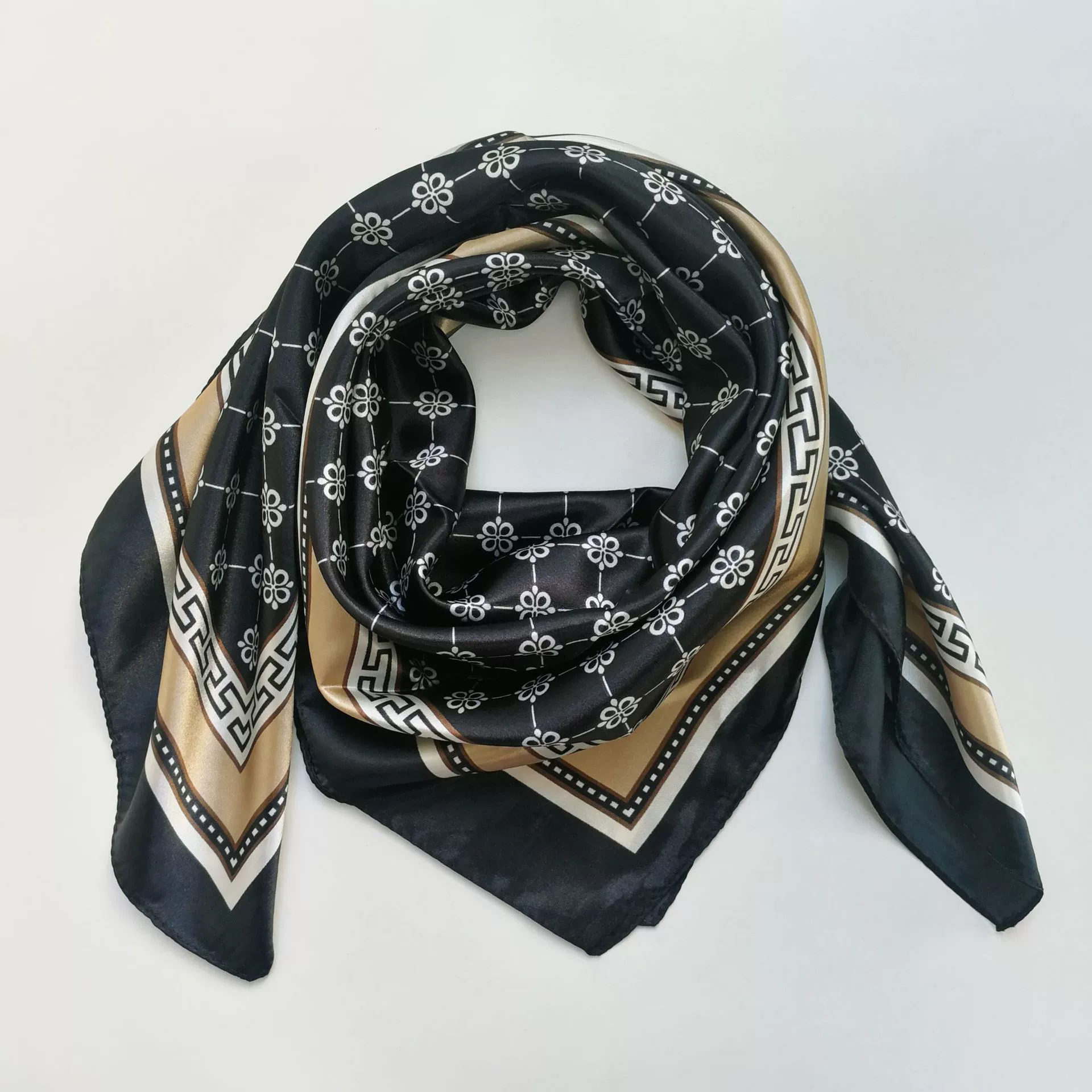 Новый весенний и летний сетчатый шарф простой дикий солнцезащитный платок