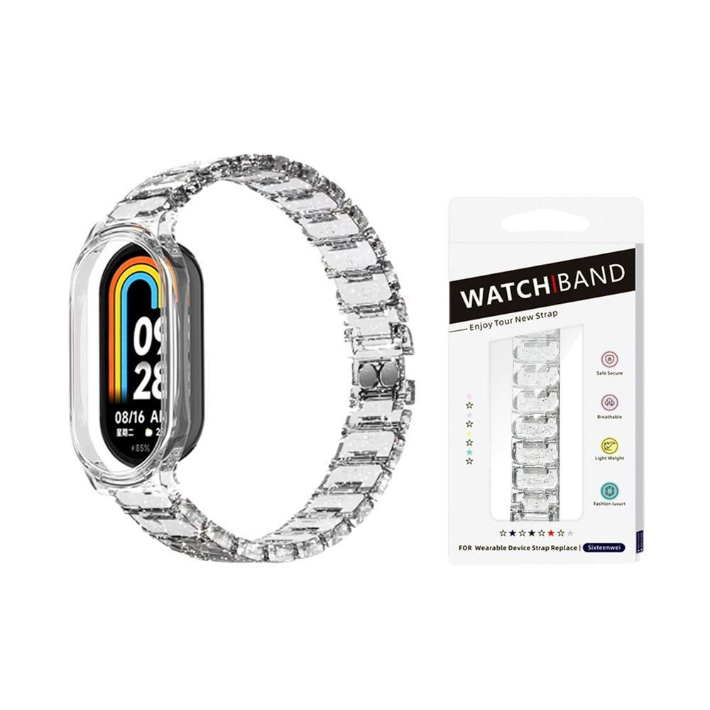 Bracelet, watch strap, transparent set, 8meter, (Cross-border trading)