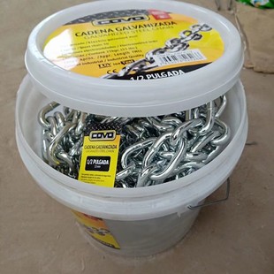 Galvanized Chain Hot-Dip Galvanized G80 Lifting and Towing Bundling Chain River Guardrail Large Quantity Discount Anti-Rust