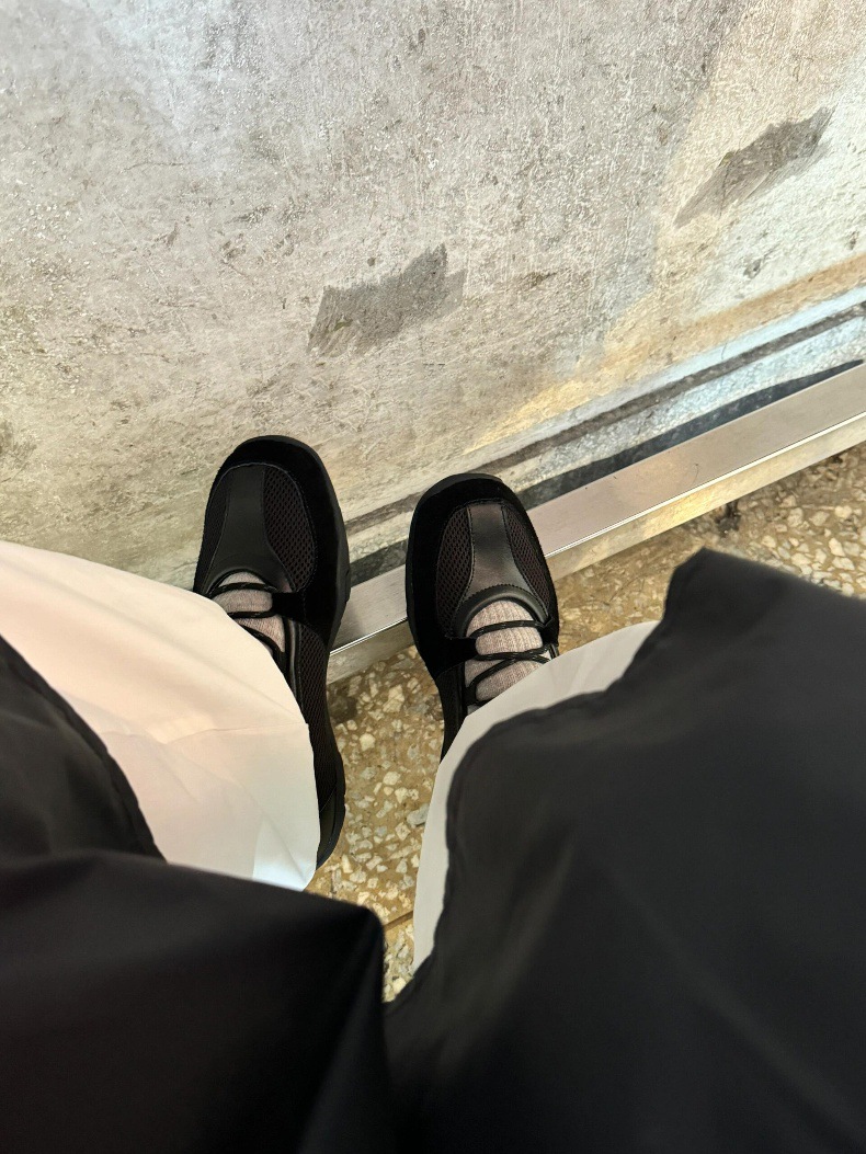 Versión de piel de oveja ~ correa de cuero coreano zapatos de ballet de suela gruesa Muffin de ballet Mary Jane zapatos de cuero pequeños