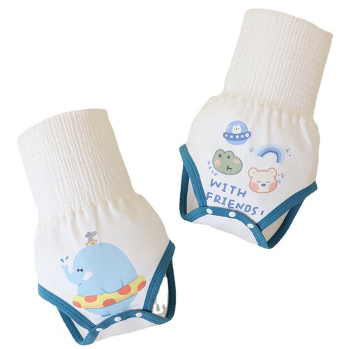 Baby belly high-waist belly protectors newborn belly protectors baby butt covering pants baby belly protectors diaper pants