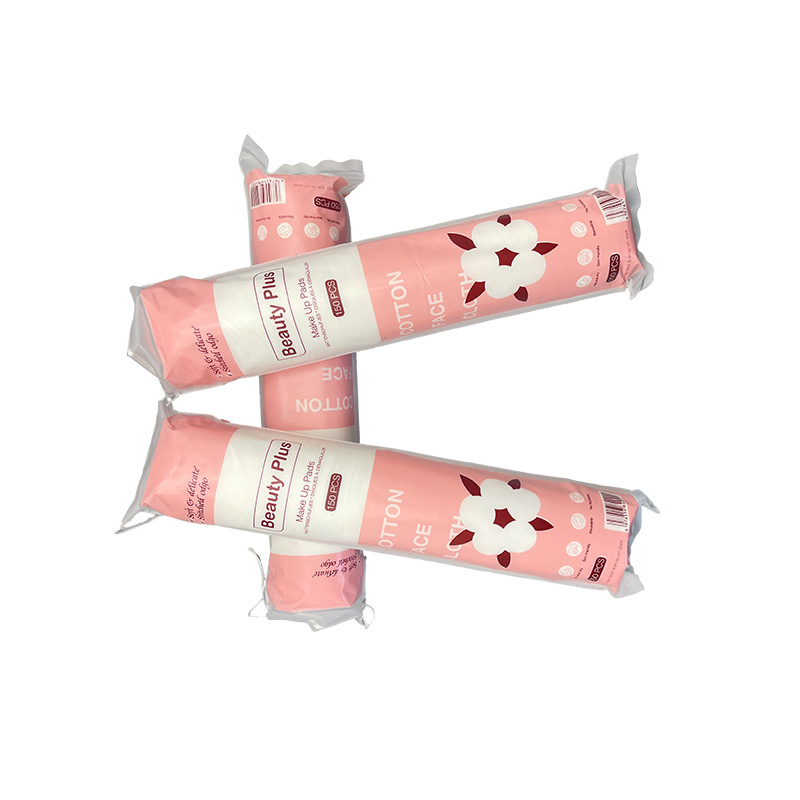 Absorción de agua suave sin pelusa compresa húmeda cuidado de la piel maquillaje redondo algodón no fácil de deformar removedor de maquillaje redondo desechable Algodón