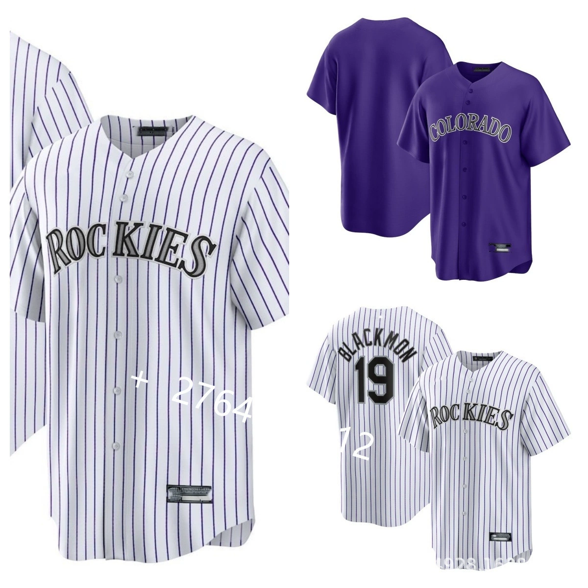 Бейсбольная майка Colorado Rockies № 23 BRYANT City Edition