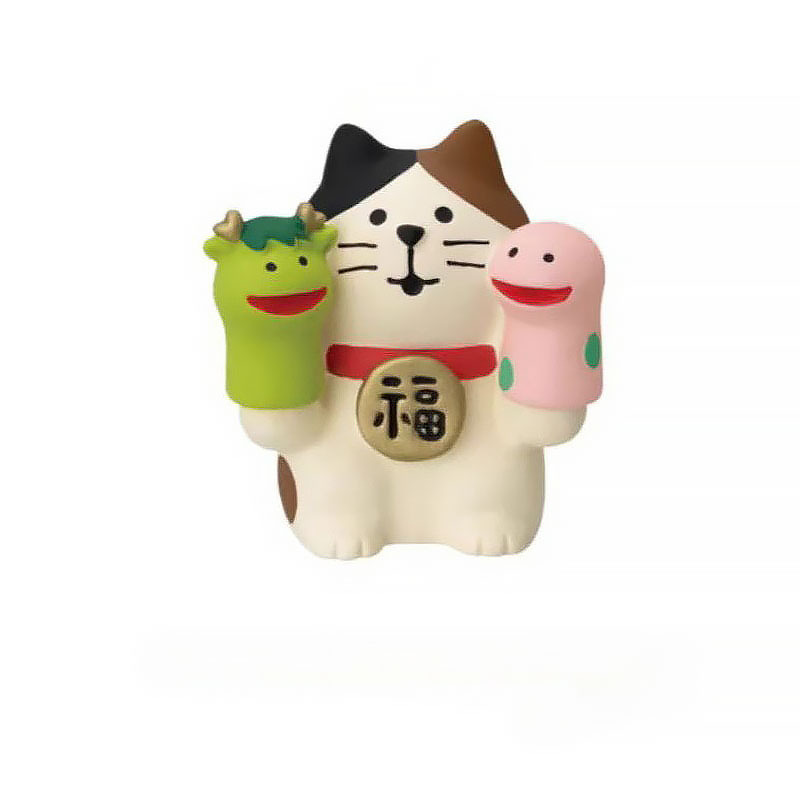 용 뱀 저글링 고양이