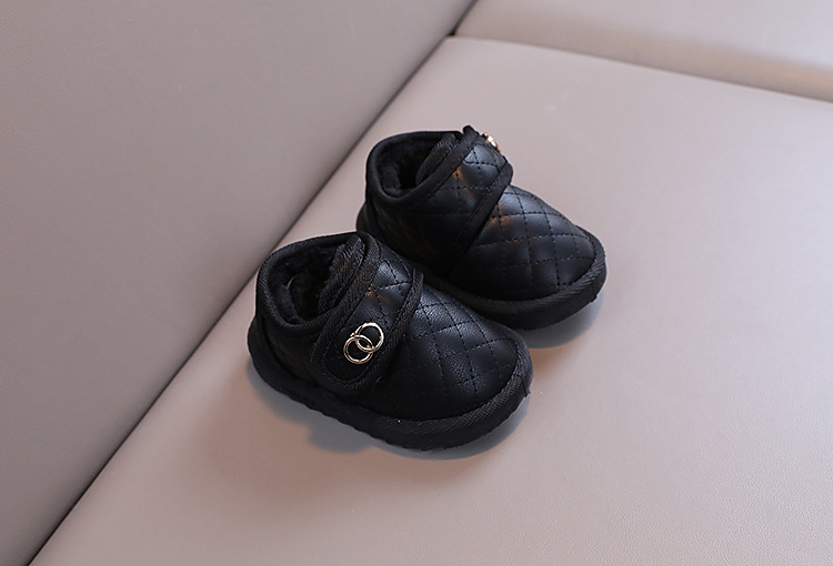 Biezi, plīša kokvilnas sniega zābaciņi, silti ziemas un meiteņu pastaigu apavi, mīksta zole, ūdensnecaurlaidīgi_voghion.com