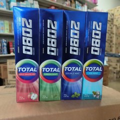 韓国愛敬2080歯磨き粉氷ミントリンゴオレンジ歯磨き粉4種類のシングルセット
