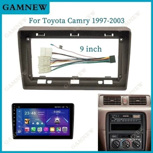 Suitable for 2000-2003 Toyota Camry Central Control Navigation Frame Android Frame Audio Panel Frame 9inch