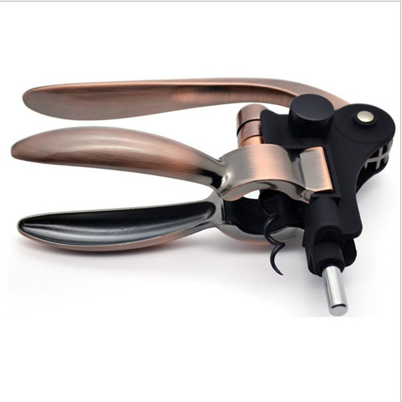 廠家直供兔頭開瓶器 創意紅酒開酒器 紅古銅兔頭開瓶器批發