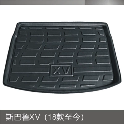 Trunk Mat, Tail Pad PE EVA Stereo - subaru-xv18-models-so-far-black