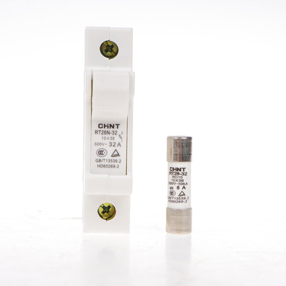 Chint fuse RT28N-32 base fuse core 1p 2p 3p optional with light rail installation plug-in 4A6A