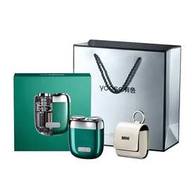 yoose有色剃须刀MINI2电动便携式合金刮胡刀男友礼盒
