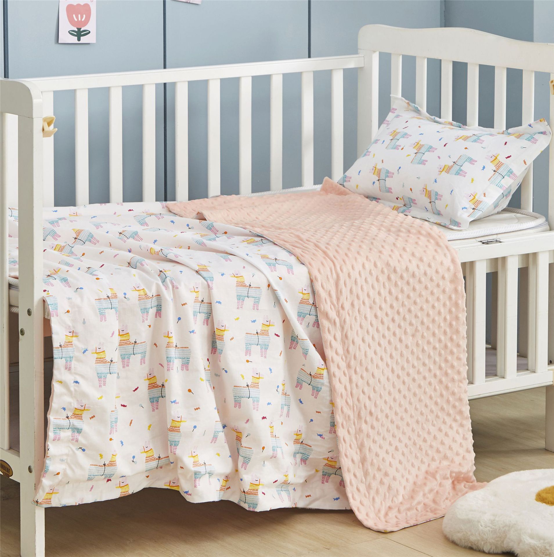 Oferta especial de algodón bebé edredón Doudou Bebé Confort edredón niños verano fresco edredón lavable kindergarten edredón