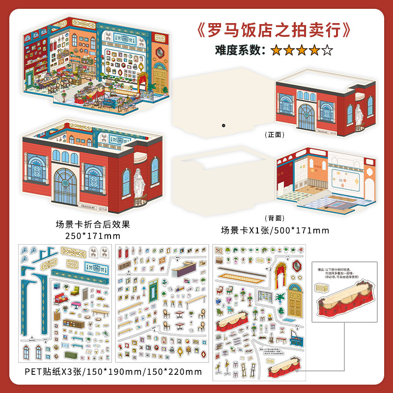 로마 호텔의 경매장 (오늘 영업, 33번째)