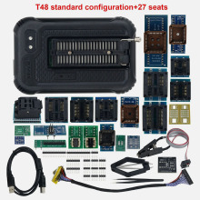 XGecu T48 通用编程器 USB2.0 HS 480MHz 芯片编程器 带 27 个插