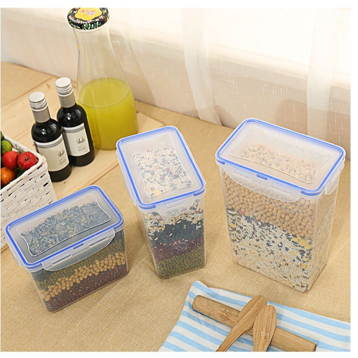 Gepai fábrica 800ml cuadrado crisper plástico PP microondas calefacción sellado alimentos crisper al por mayor