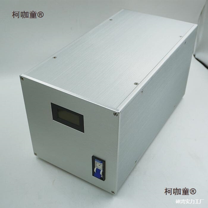 90 Isolation Cow Shielded Chassis, All-Aluminum Preamp and Postamp Tube Amplifier, Power Filter Socket, Transformer Enclosure Metabo
