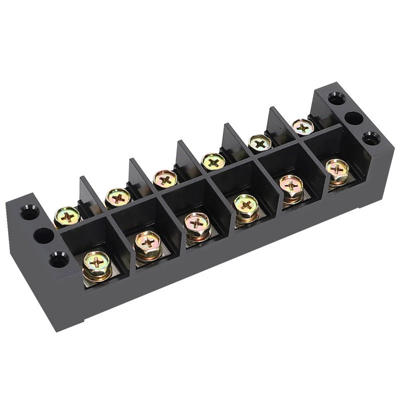Большая текущая монтажная клемма TBC6003 TB60A/3/5/6/12P ряд проводки TB100A/4P -bit колонка проводки