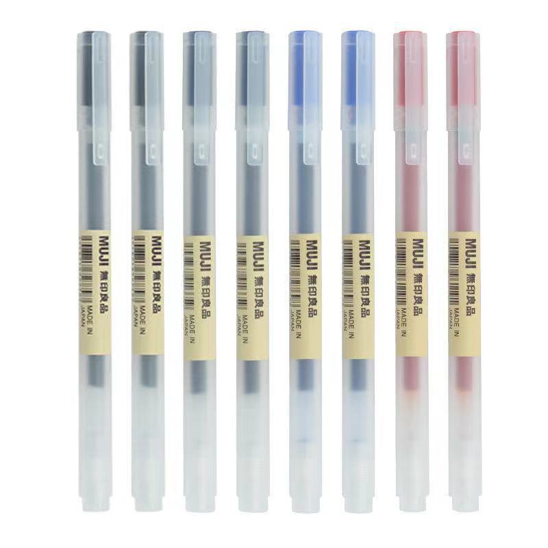 Estilo antiguo pull cover pluma de gel estilo no impreso buen producto pluma de tinta de gel color 10 color estudiante papelería pluma examen pluma de agua