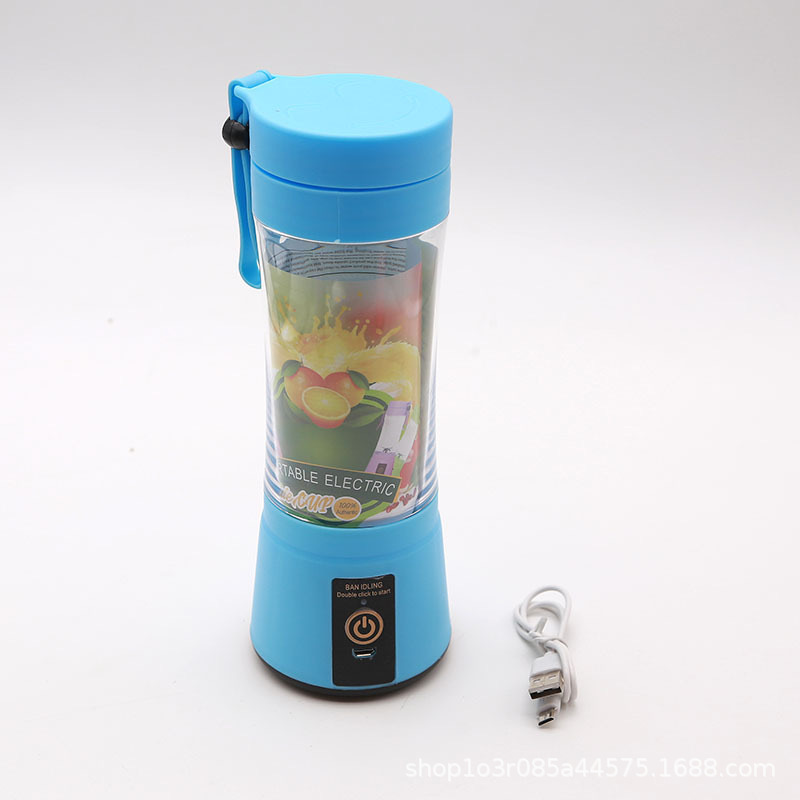 Nuevo mini exprimidor transfronterizo portátil USB recargable taza exprimidor automático fábrica de exprimidor al por mayor